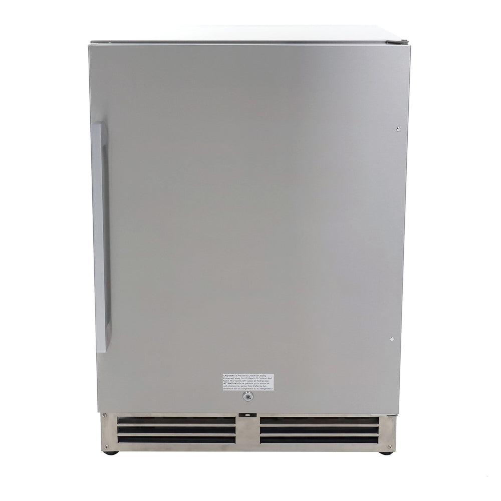 Avanti 5.4-cu ft Mini Fridge ( Stainless Steel ) Garage Ready