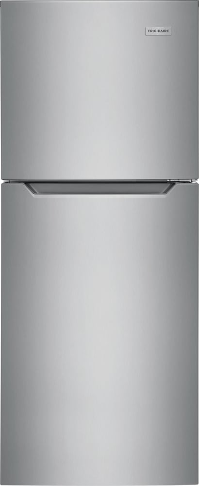Frigidaire 10.1-cu ft Counter-Depth Top-Freezer Refrigerator ( Fingerprint-Resistant Stainless Look ) Garage Ready ENERGY STAR Certified