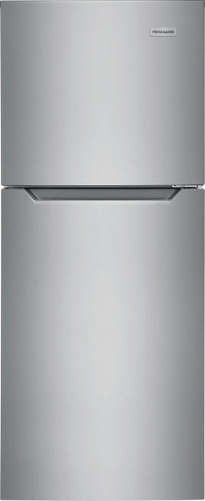 Frigidaire 11.6-cu ft Counter-Depth Top-Freezer Refrigerator ( Fingerprint-Resistant Stainless Look ) Garage Ready ENERGY STAR Certified