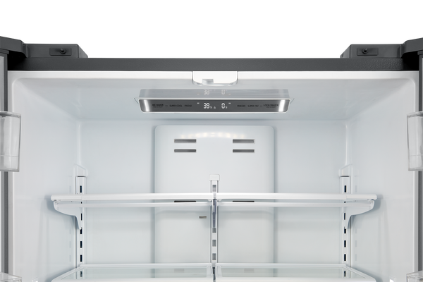 Cosmo Counter-Depth 22.5-cu ft 4 -Door French Door Refrigerator with Ice Maker ( Stainless steel ) ENERGY STAR Certified