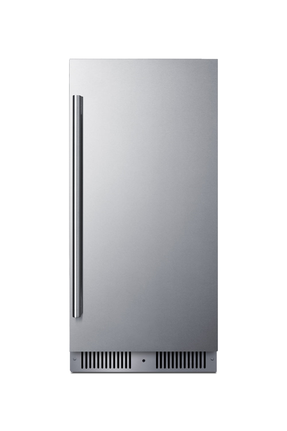Summit Appliance 1.72-cu ft Built-In Mini Fridge ( Stainless steel door and black cabinet )