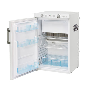 UNIQUE Off-Grid 3.4-cu ft Mini Fridge with Freezer ( White )