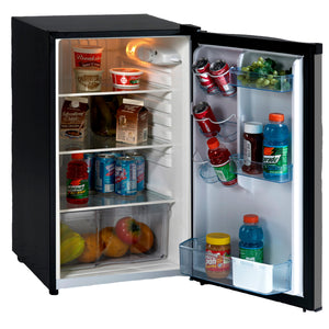 Avanti 4.4-cu ft Mini Fridge ( Stainless Steel ) ENERGY STAR