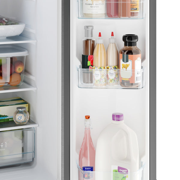 Kenmore Counter-Depth 20.3-cu ft 3 -Door French Door Refrigerator with Ice Maker ( Stainless Steel ) ENERGY STAR Certified