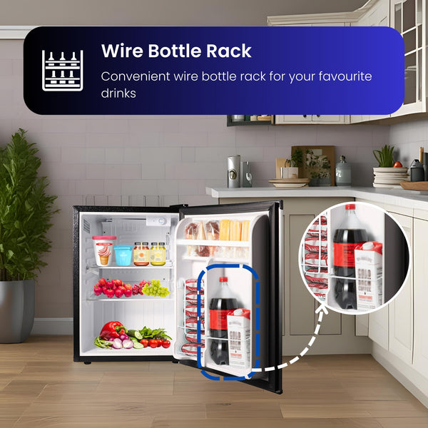 ConServ 2.6-cu ft Mini Fridge ( Stainless Steel ) Garage Ready