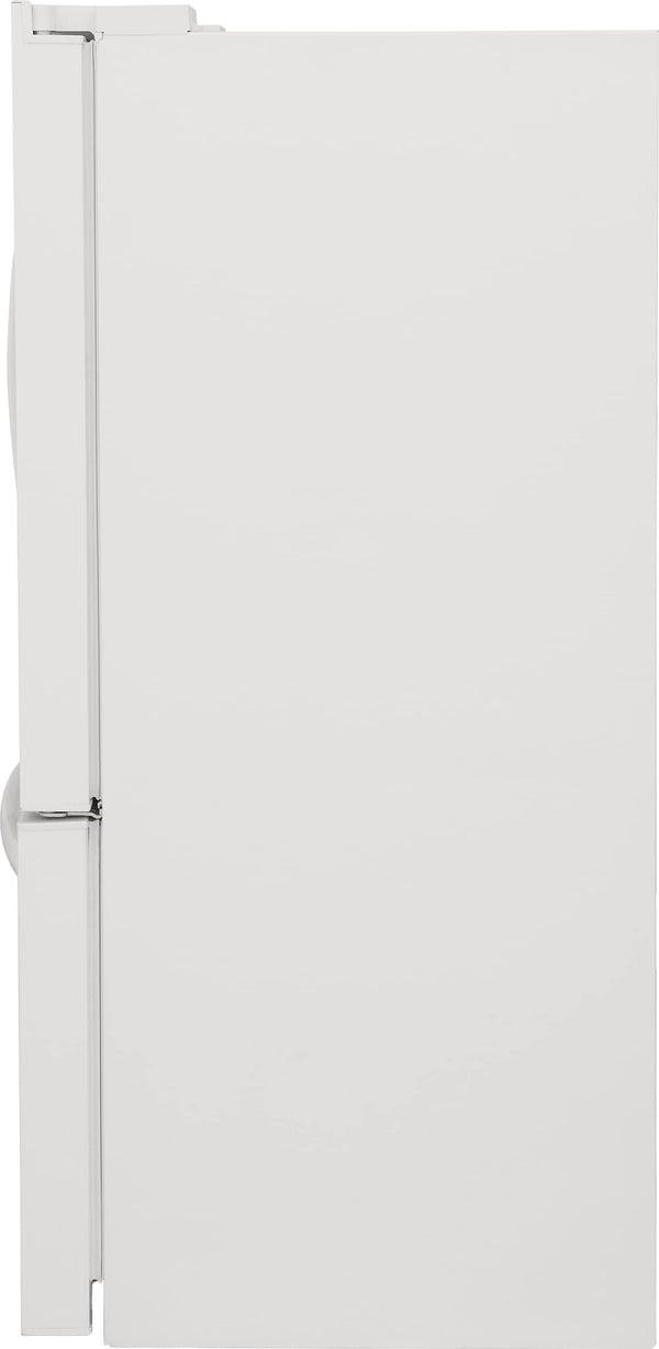 Frigidaire Standard-Depth 27.8-cu ft 3 -Door French Door Refrigerator with Ice Maker with Water and Ice Dispenser ( White ) ENERGY STAR Certified