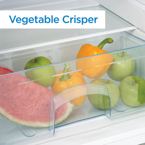 Danby 4.4-cu ft Mini Fridge with Freezer ( White ) ENERGY STAR