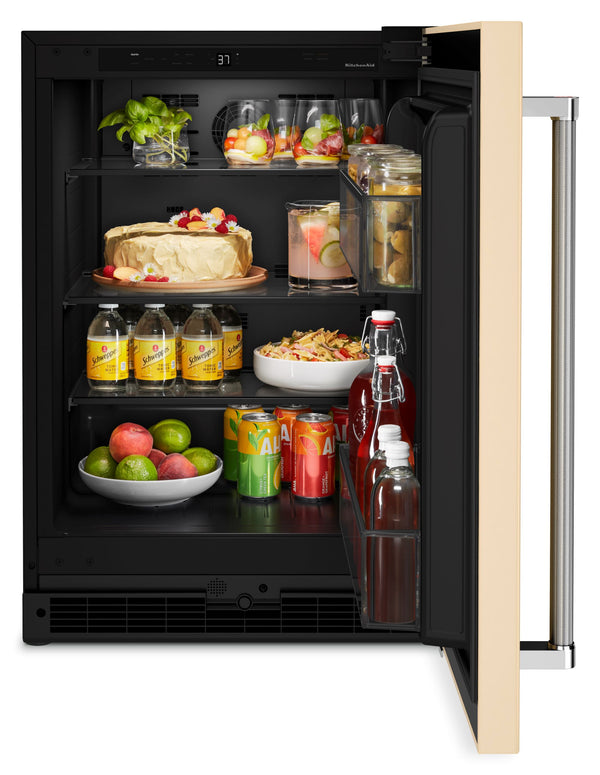 KitchenAid 5.2-cu ft Built-In Mini Fridge ( Stainless Steel )