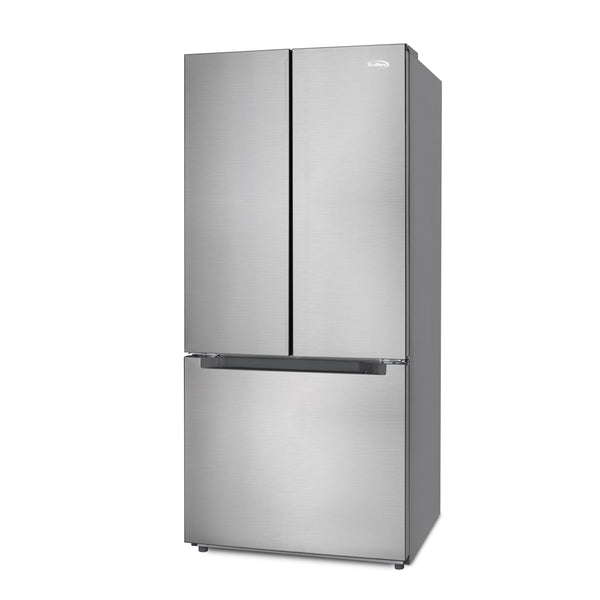 KoolMore 18.5-Cu. Feet Commercial Refrigerators 3 Stainless steel -Door French door ( Stainless steel )
