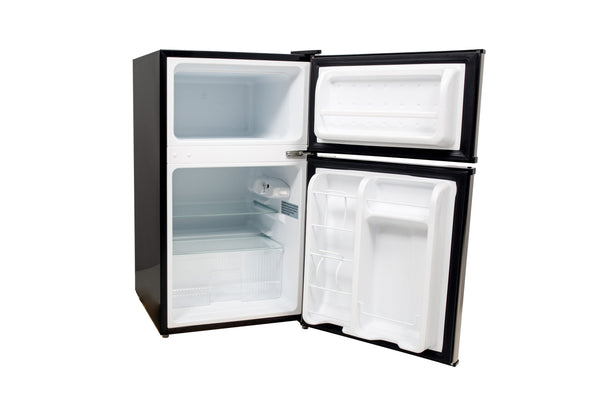 EdgeStar 3.1-cu ft Mini Fridge with Freezer ( Stainless Steel ) Garage Ready ENERGY STAR