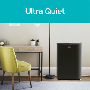 BLACK+DECKER 4.3-cu ft Mini Fridge with Freezer ( Black ) ENERGY STAR