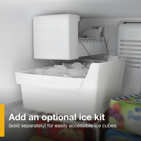 Whirlpool 20.5-cu ft Top-Freezer Refrigerator ( Fingerprint Resistant Stainless Steel )