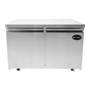 SABA 12-cu ft Freezerless Refrigerator ( Stainless steel )