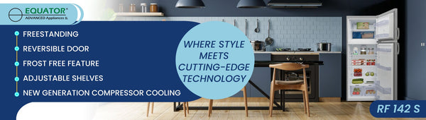 Equator Advanced Appliances 14.3-cu ft Counter-Depth Top-Freezer Refrigerator ( Stainless Steel ) ENERGY STAR Certified