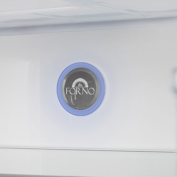 FORNO Counter-Depth Moena 19.2-cu ft 4 -Door French Door Refrigerator with Ice Maker with Ice Dispenser ( Stainless steel )