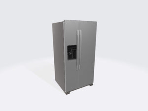 Amana 21.4-cu ft Side-by-Side Refrigerator with Ice Maker ,Water and Ice Dispenser ( Stainless Steel )