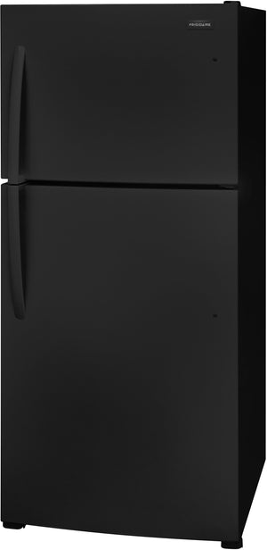 Frigidaire 20-cu ft Top-Freezer Refrigerator ( Black ) Garage Ready ENERGY STAR Certified