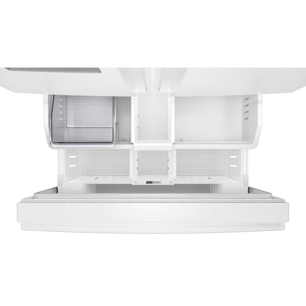 Whirlpool Standard-Depth 29.58-cu ft 3 -Door French Door Refrigerator with Dual Ice Maker with Water and Ice Dispenser ( White ) ENERGY STAR Certified