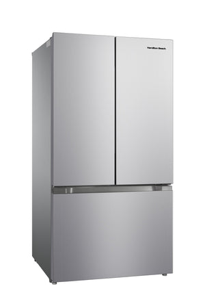Hamilton Beach Counter-Depth 20.3-cu ft 3 -Door French Door Refrigerator ( Stainless ) ENERGY STAR Certified