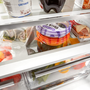 Whirlpool Counter-Depth 19.2-cu ft 4 -Door French Door Refrigerator with Ice Maker with Water and Ice Dispenser ( Fingerprint Resistant Stainless Steel )