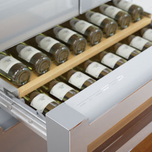 Bosch Counter-Depth 800 Series 21-cu ft 4 -Door French Door Refrigerator with Ice Maker ( Stainless steel ) ENERGY STAR Certified