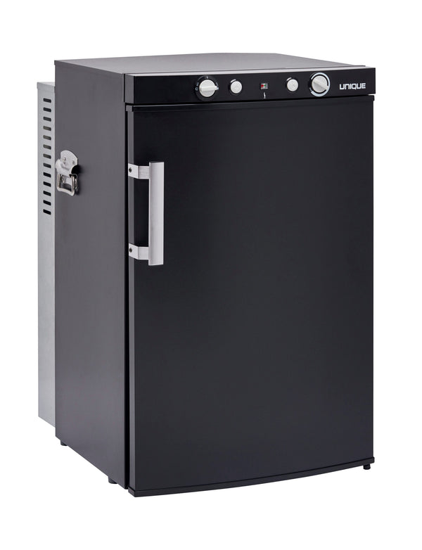UNIQUE Off-Grid 3.4-cu ft Mini Fridge with Freezer ( Black )