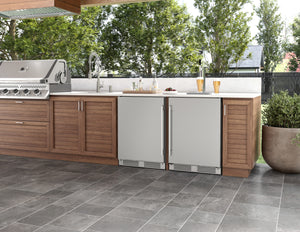 Zephyr Presrv 5.6-cu ft Built-In Mini Fridge ( Stainless Steel ) Garage Ready ENERGY STAR