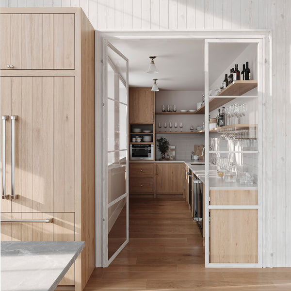 ZLINE KITCHEN & BATH Counter-Depth Built-In 19.6-cu ft 3 -Door Built-In French Door Refrigerator with Ice Maker with Water Dispenser ( Custom Panel-Ready ) ENERGY STAR Certified