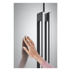 LG STUDIO Counter-Depth 26.5-cu ft 3 -Door Smart Compatible French Door Refrigerator with Ice Maker with Water Dispenser ( PrintProof Stainless Steel ) ENERGY STAR Certified