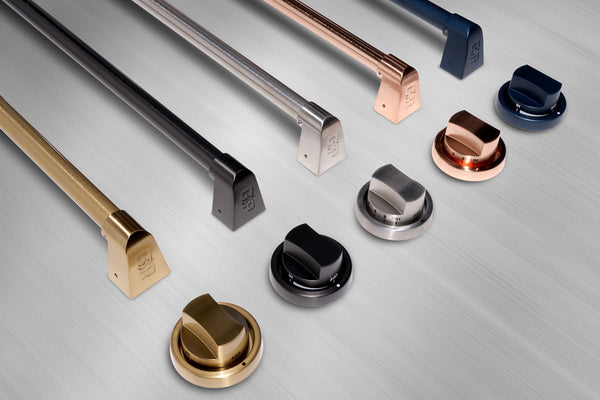 Thor Kitchen Counter-Depth Gordon Ramsay Series 20.3-cu ft 3 -Door French Door Refrigerator with Ice Maker with Ice Dispenser ( Stainless Steel with Navy Accents ) ENERGY STAR Certified