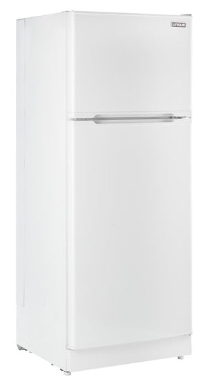 UNIQUE Off-Grid 14-cu ft Top-Freezer Refrigerator ( White )
