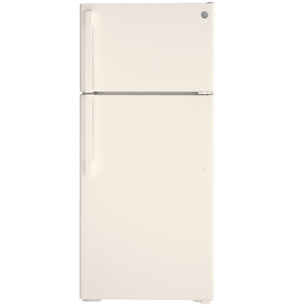 GE 16.6-cu ft Top-Freezer Refrigerator ( Bisque ) ENERGY STAR Certified