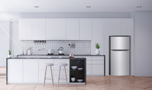 Frigidaire 18.3-cu ft Top-Freezer Refrigerator ( Stainless Steel ) Garage Ready