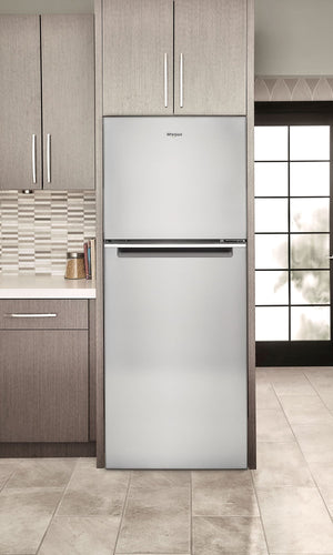 Whirlpool 11.6-cu ft Counter-Depth Top-Freezer Refrigerator ( Fingerprint Resistant Stainless Steel )