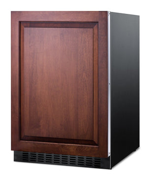 Summit Appliance 4.6-cu ft Built-In Mini Fridge ( Panel-ready door and black cabinet )