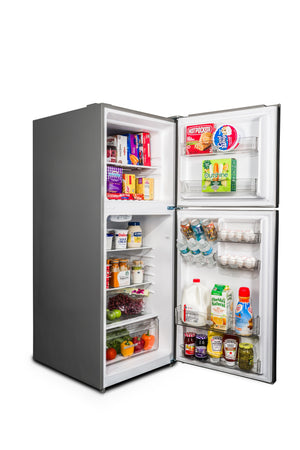 Premium Levella 10.0-cu ft Counter-Depth Top-Freezer Refrigerator ( White )