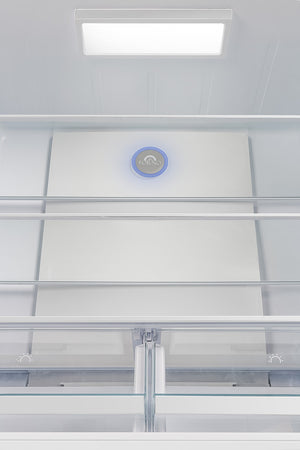 FORNO Counter-Depth Moena 19.2-cu ft 4 -Door French Door Refrigerator with Ice Maker with Ice Dispenser ( Stainless steel )