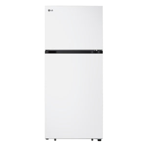 LG 17.5-cu ft Top-Freezer Refrigerator ( White ) Garage Ready ENERGY STAR Certified