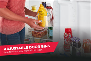 Amana 16.4-cu ft Top-Freezer Refrigerator ( White )