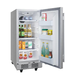 Avallon 3.35-cu ft Mini Fridge ( Stainless Steel )