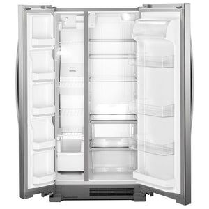 Whirlpool 21.7-cu ft Side-by-Side Refrigerator ( Stainless Steel )