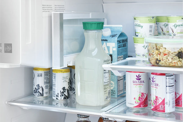 Frigidaire Gallery Counter-Depth 21.5-cu ft 4 -Door French Door Refrigerator with Ice Maker with Water and Ice Dispenser ( Fingerprint Resistant Stainless Steel ) ENERGY STAR Certified