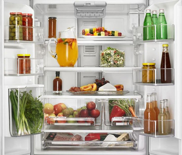 KitchenAid Standard-Depth 19.7-Cu. Feet 3 -Door French Door Refrigerator with Ice Maker with water dispenser ( Black Stainless Steel with PRINTSHIELD Finish )