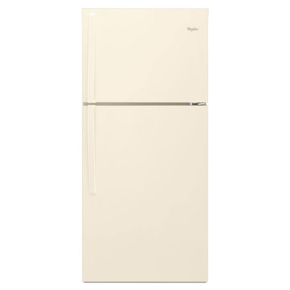 Whirlpool 19.1-cu ft Top-Freezer Refrigerator ( Biscuit )
