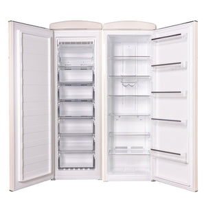 ConServ 19.42-cu ft Counter-Depth Side-by-Side Refrigerator ( Cream )