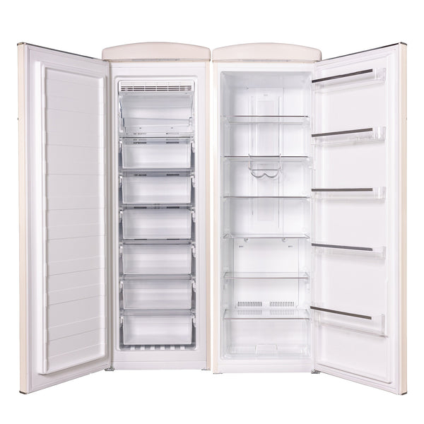 ConServ 19.42-cu ft Counter-Depth Side-by-Side Refrigerator ( Cream )