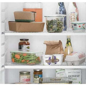 Whirlpool 14.3-cu ft Counter-Depth Top-Freezer Refrigerator ( Monochromatic Stainless Steel ) ENERGY STAR Certified