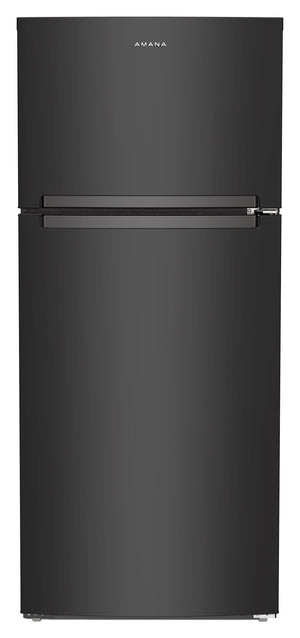 Amana 16.4-cu ft Top-Freezer Refrigerator ( Black )