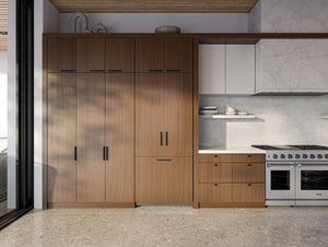 Thor Kitchen Counter-Depth 19.6-cu ft 3 -Door Built-In French Door Refrigerator with Ice Maker with Water Dispenser ( Custom panel ready ) ENERGY STAR Certified