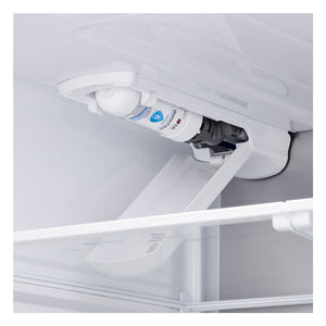 LG Standard-Depth 29.6-cu ft 4 -Door Smart Compatible French Door Refrigerator with Ice Maker with Water Dispenser ( PrintProof Stainless Steel ) ENERGY STAR Certified